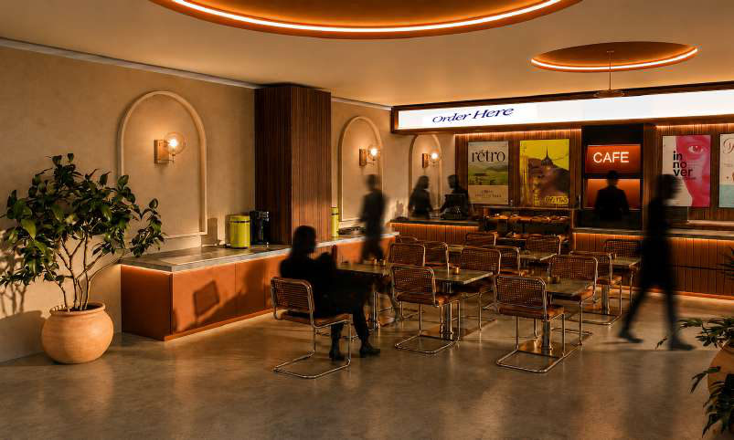 Ground floor café