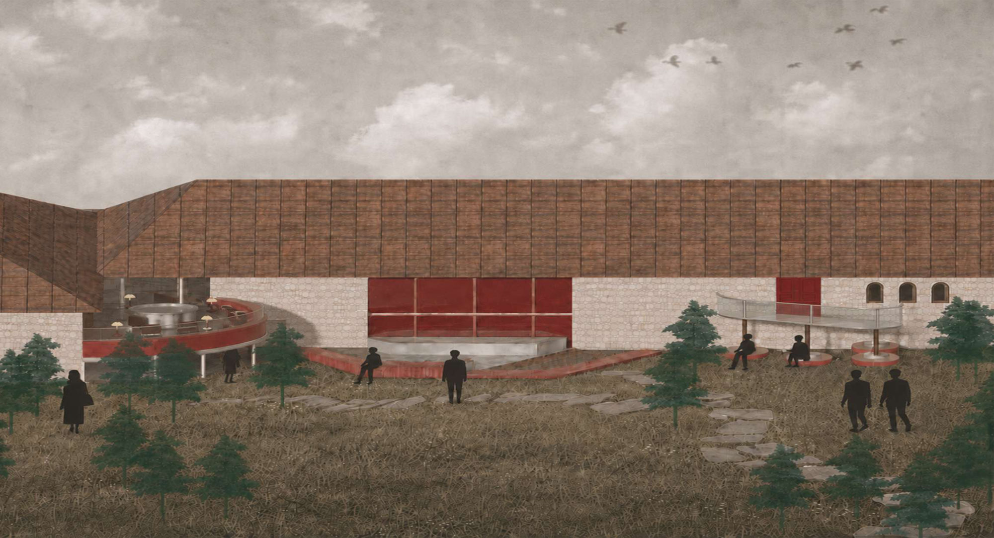 VOID — adaptive reuse of a former factory at Beykoz Kundura