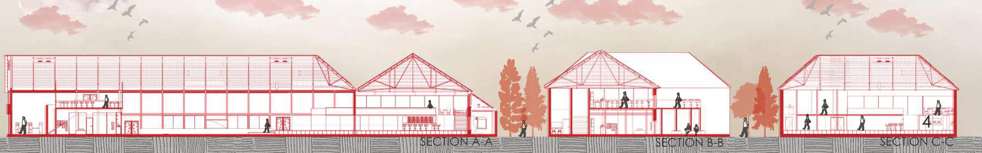 Sections A-A / B-B / C-C