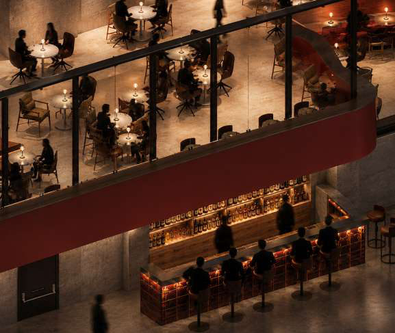 Restaurant / second bar